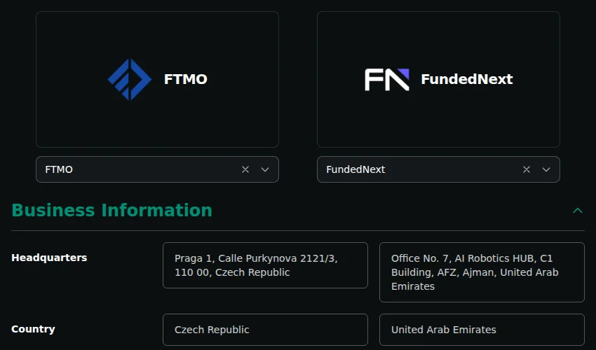 Firm comparator preview